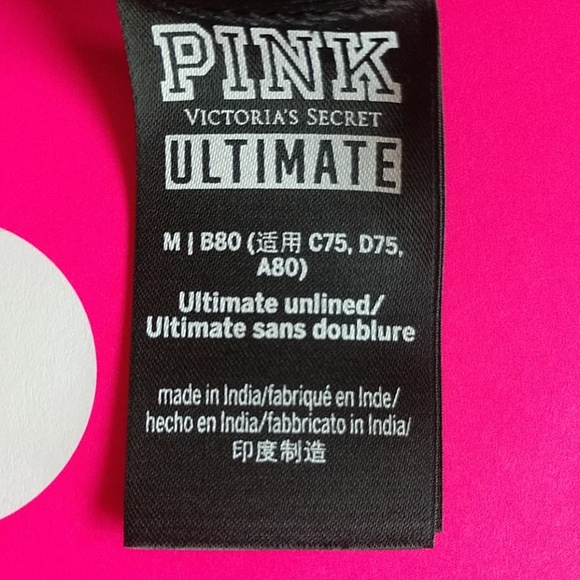 🌺Size M PINK VS ULTIMATE SPORTS BRA - Picture 6 of 7